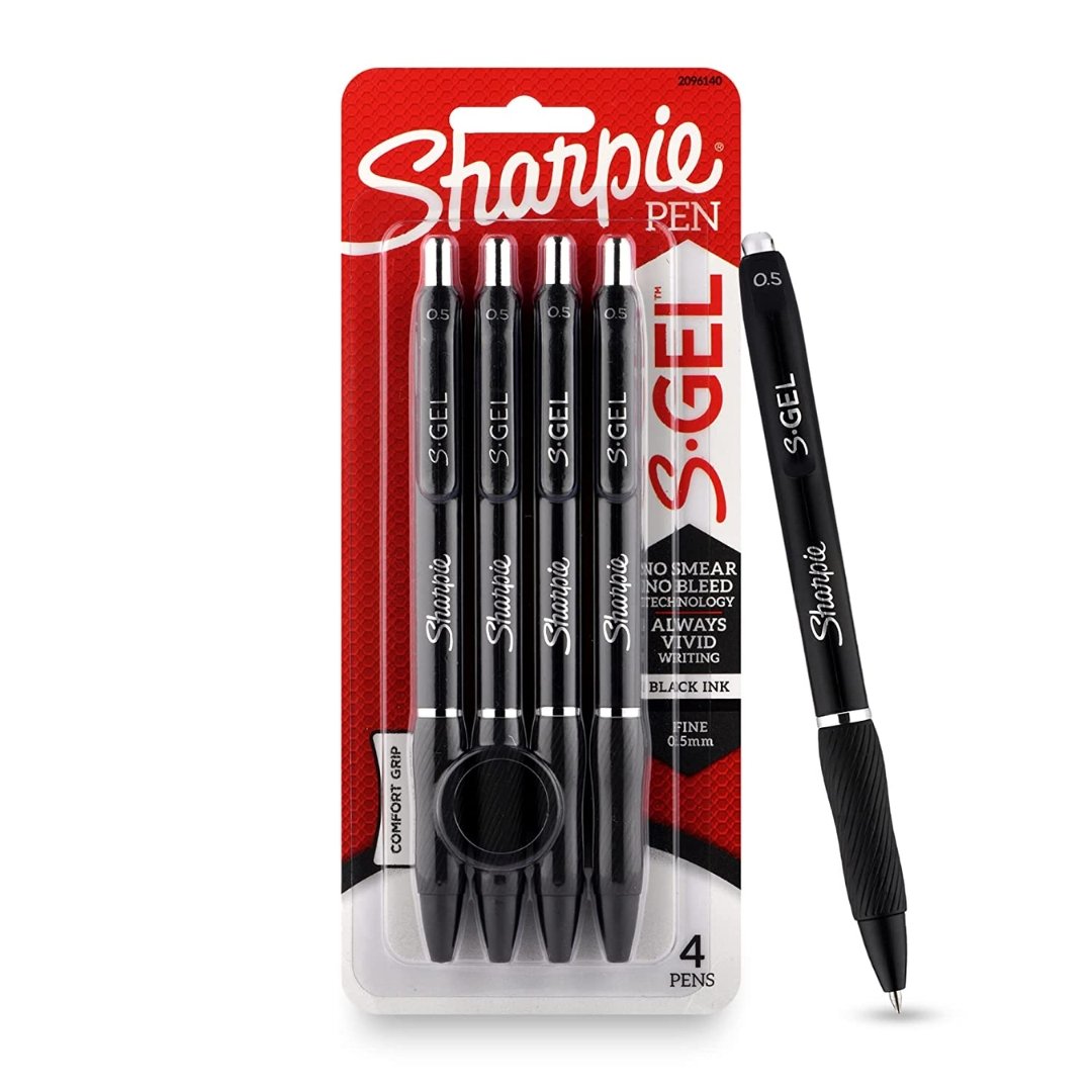 Sharpie S. Gel Pen 0.5mm-Pack Of 4 - SCOOBOO - 2096140 - Gel Pens
