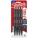 Sharpie S. Gel Pen 0.5mm-Pack Of 4 - SCOOBOO - 2116200 - Gel Pens