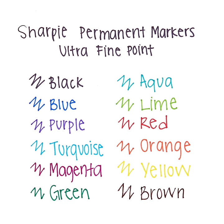 Sharpie Ultra Fine Point Permanent Marker - SCOOBOO - SAN37125 - White-Board & Permanent Markers