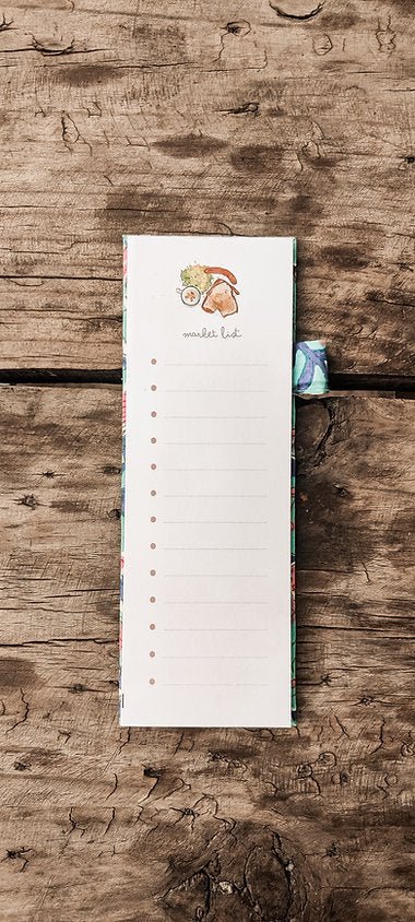 Shopping List Terable Magnet Notepads (60 sheets) - SCOOBOO - -