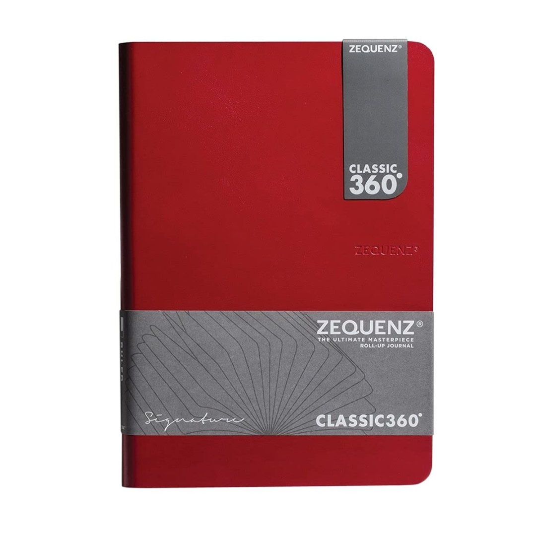 Signature Lite Series A5 Plain Notebooks - SCOOBOO - 360-SNJ-A5-Lite-RDB - Plain