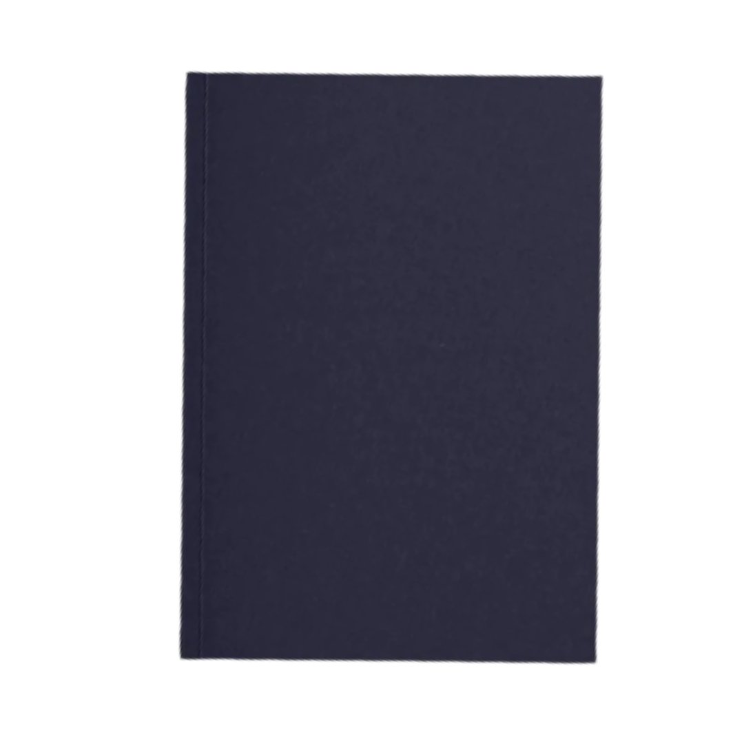 Single Ruled Diary A5 - SCOOBOO - A5 Navy Blue - Ruled