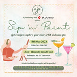 Sip 'n' Paint with Nikhar Bansal (May, 2023) - SCOOBOO - -