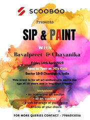 Sip & Paint - SCOOBOO - -