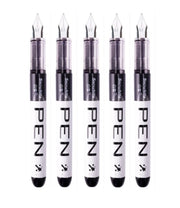 Snowhite Fountain Pen - SCOOBOO - FP10-BK - Fountain Pen