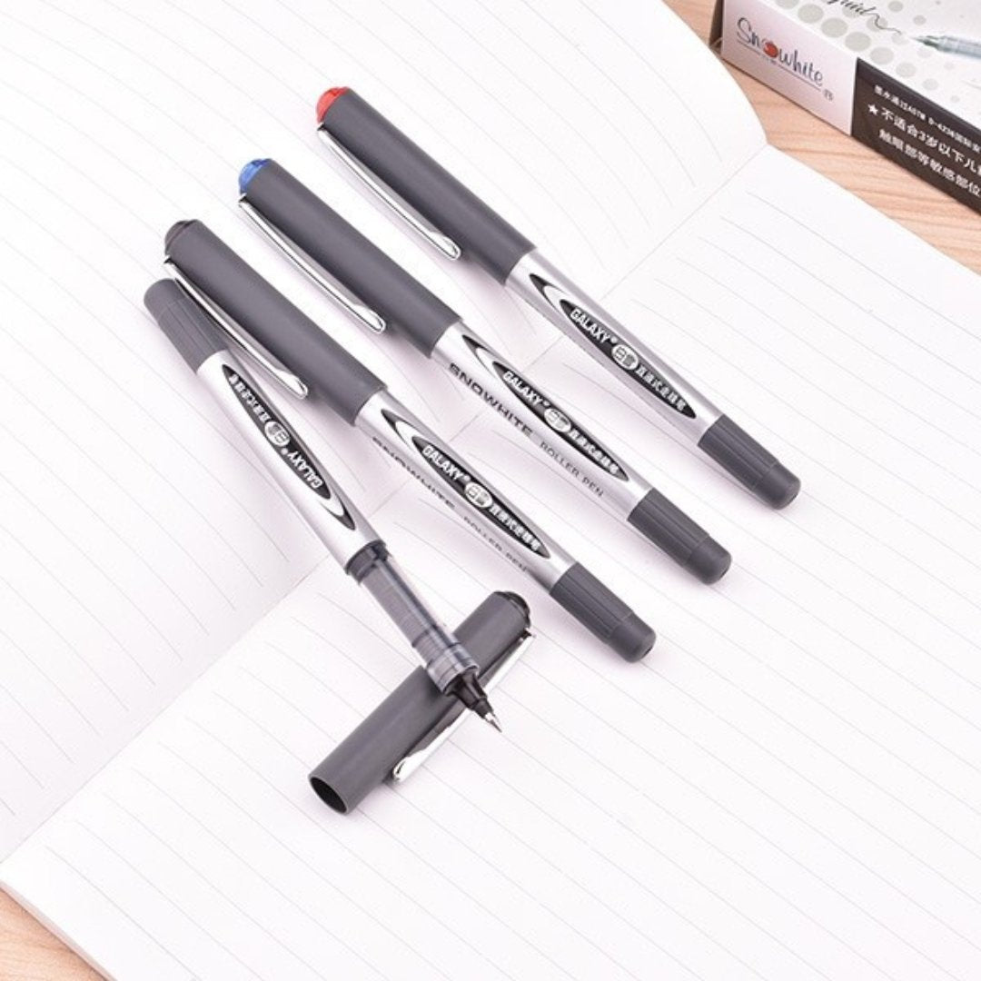 Snowhite Roller Gel Pen PVR-155 - SCOOBOO - PVR-155BK - Gel Pens
