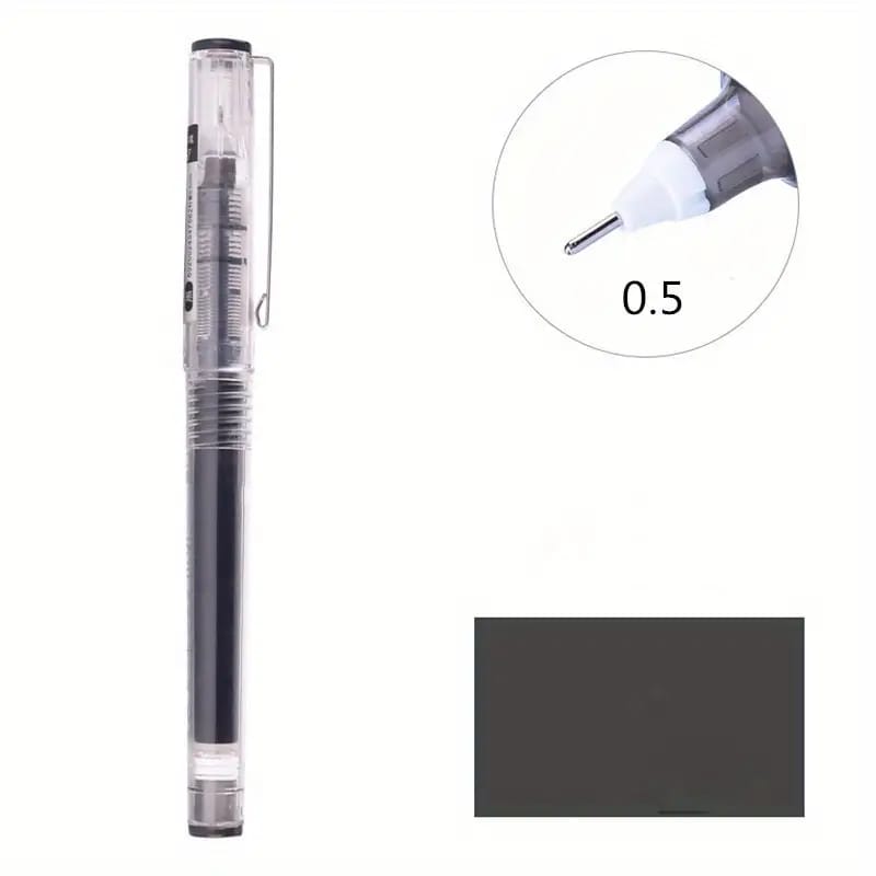 Snowhite X55 Roller Gel Pen - SCOOBOO - X55-BK - Gel Pens