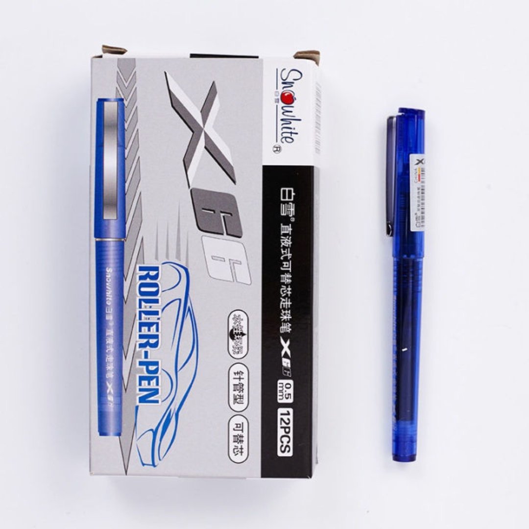 Snowhite X66 Roller-Pen - SCOOBOO - X66-BL - Gel Pens
