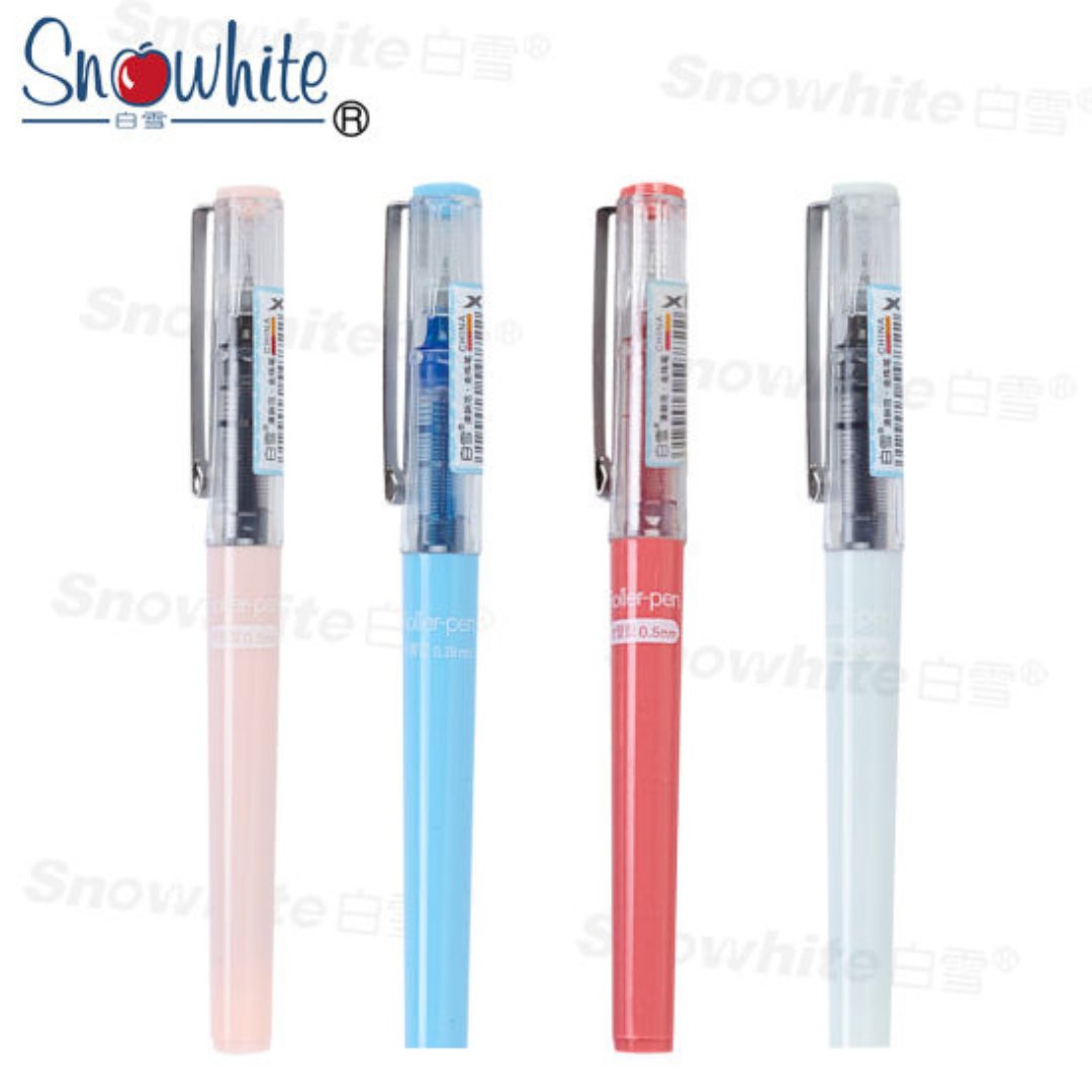 Snowhite X88 Roller Gel Pen - SCOOBOO - Snowhite