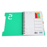 Solo 5 Subject Notebook B5 - SCOOBOO - Ruled