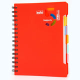 Solo 5 Subject Notebook B5 - SCOOBOO - Ruled
