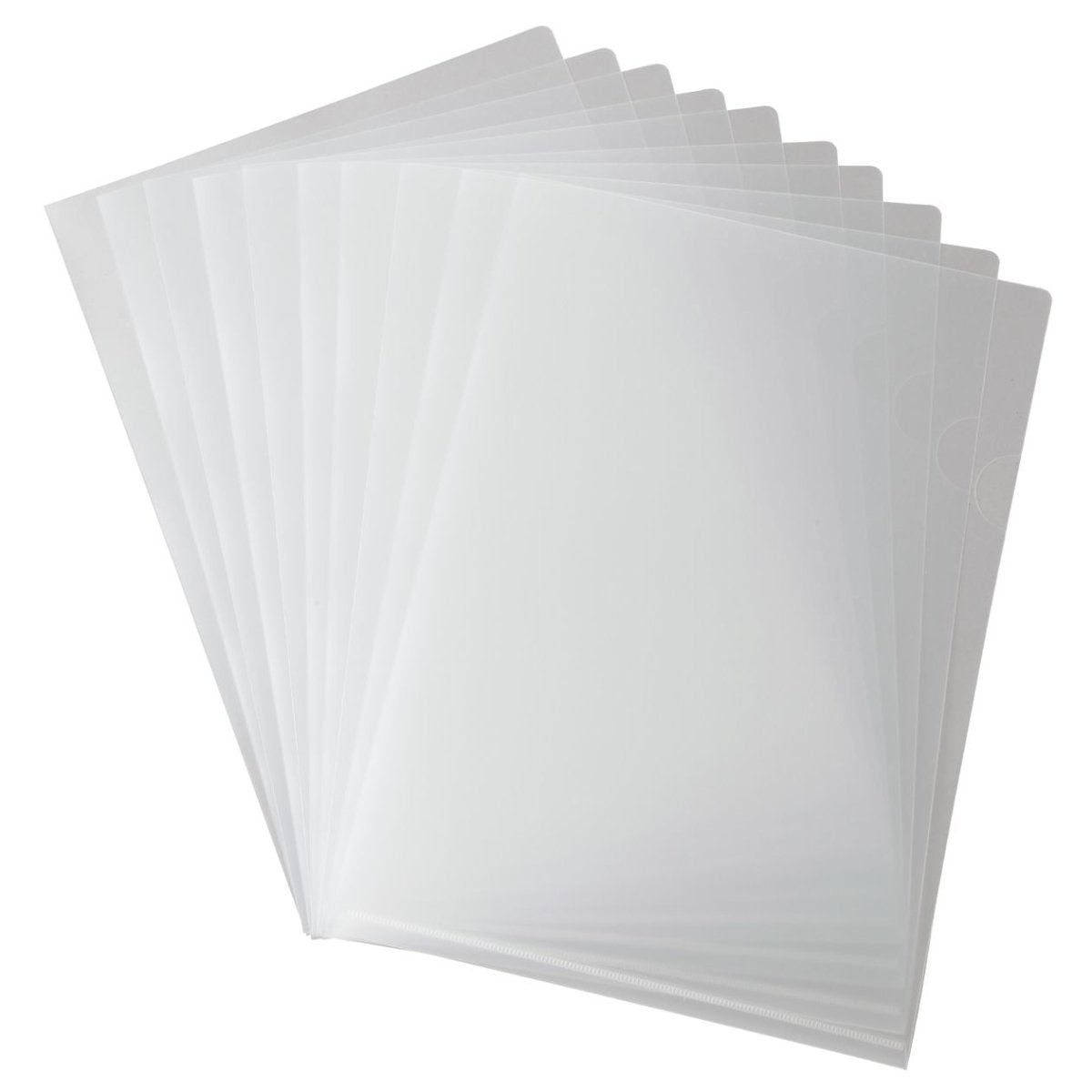 Solo Clear Folder- Pack Of 12 - SCOOBOO - LF111 - Folders & Fillings