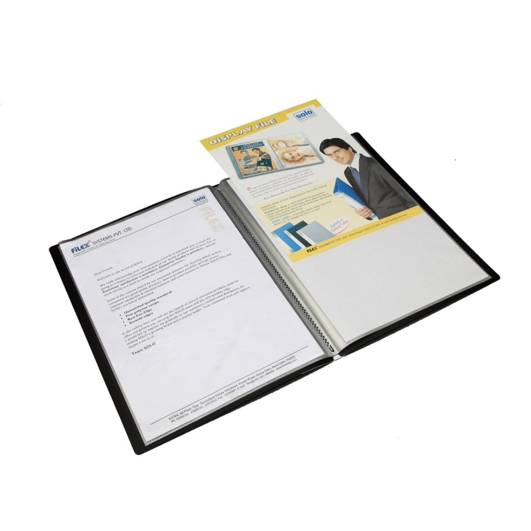 Solo Display Files 20 Pockets A4 - SCOOBOO - Solo