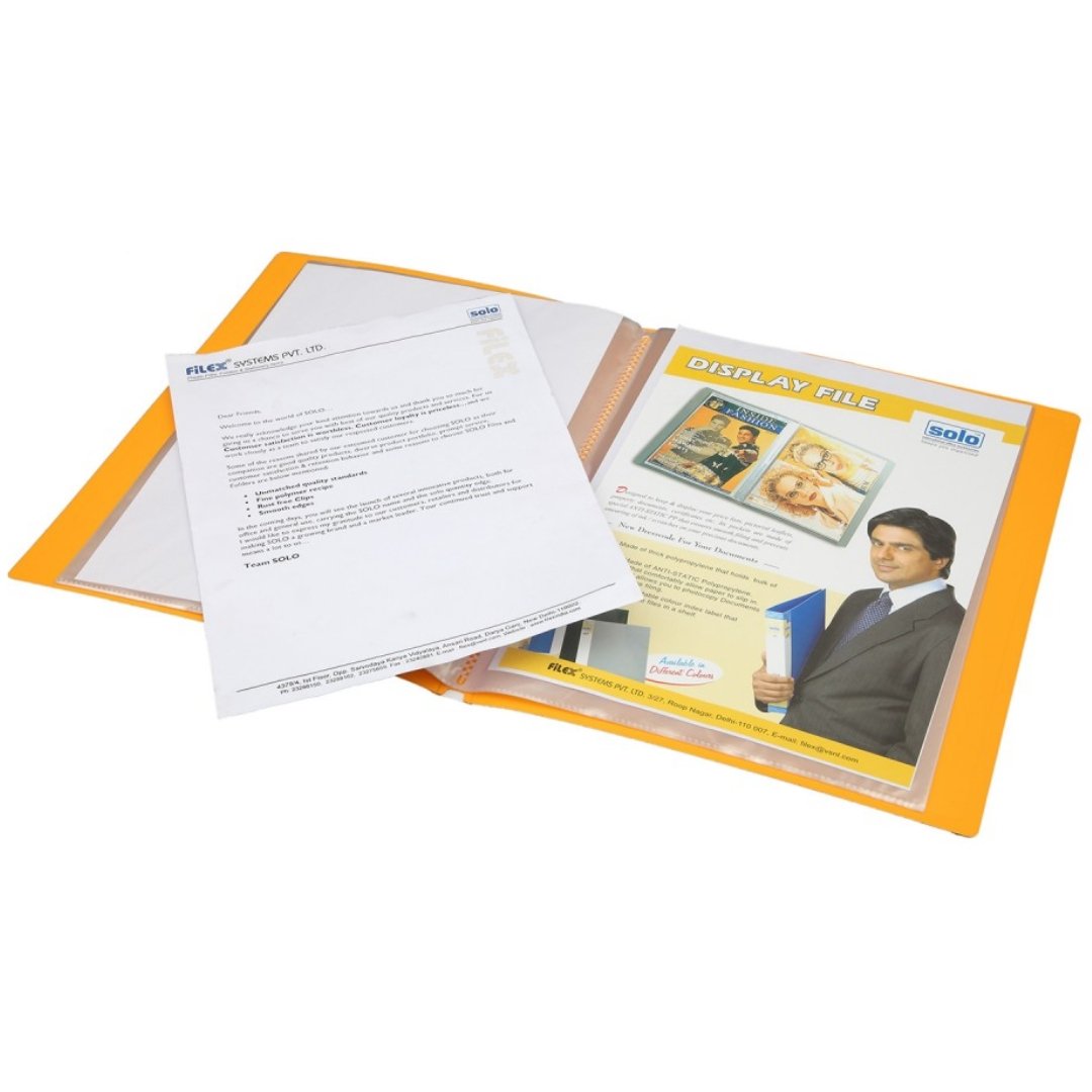 Solo Display Files 20 Pockets A4 - SCOOBOO - Solo