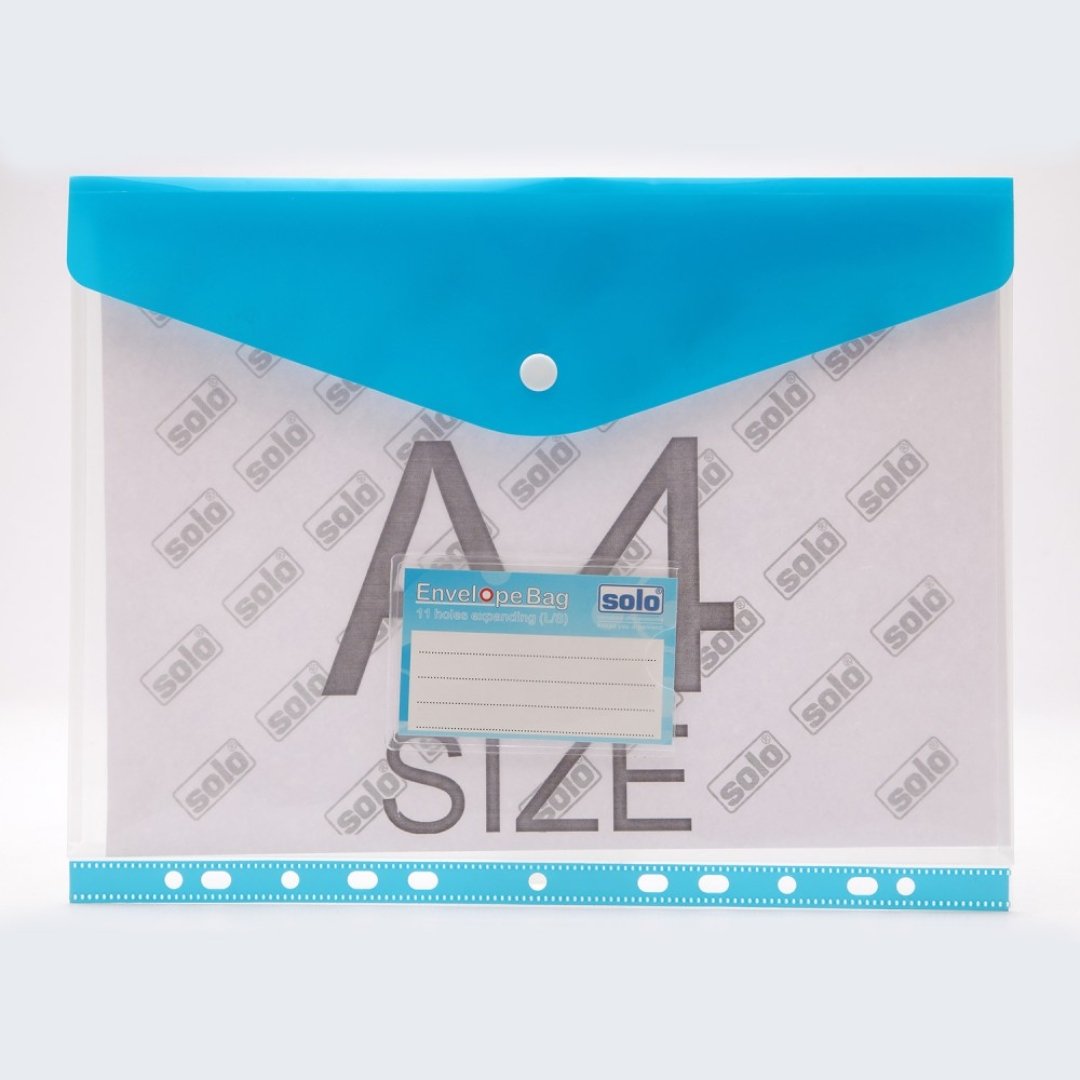 Solo Envelope Bag A4 Pack Of 2 - SCOOBOO - CH203 - Folders & Fillings