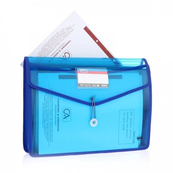 Solo Expanding Bag - DC554 - SCOOBOO - DC554 - Folders & Fillings