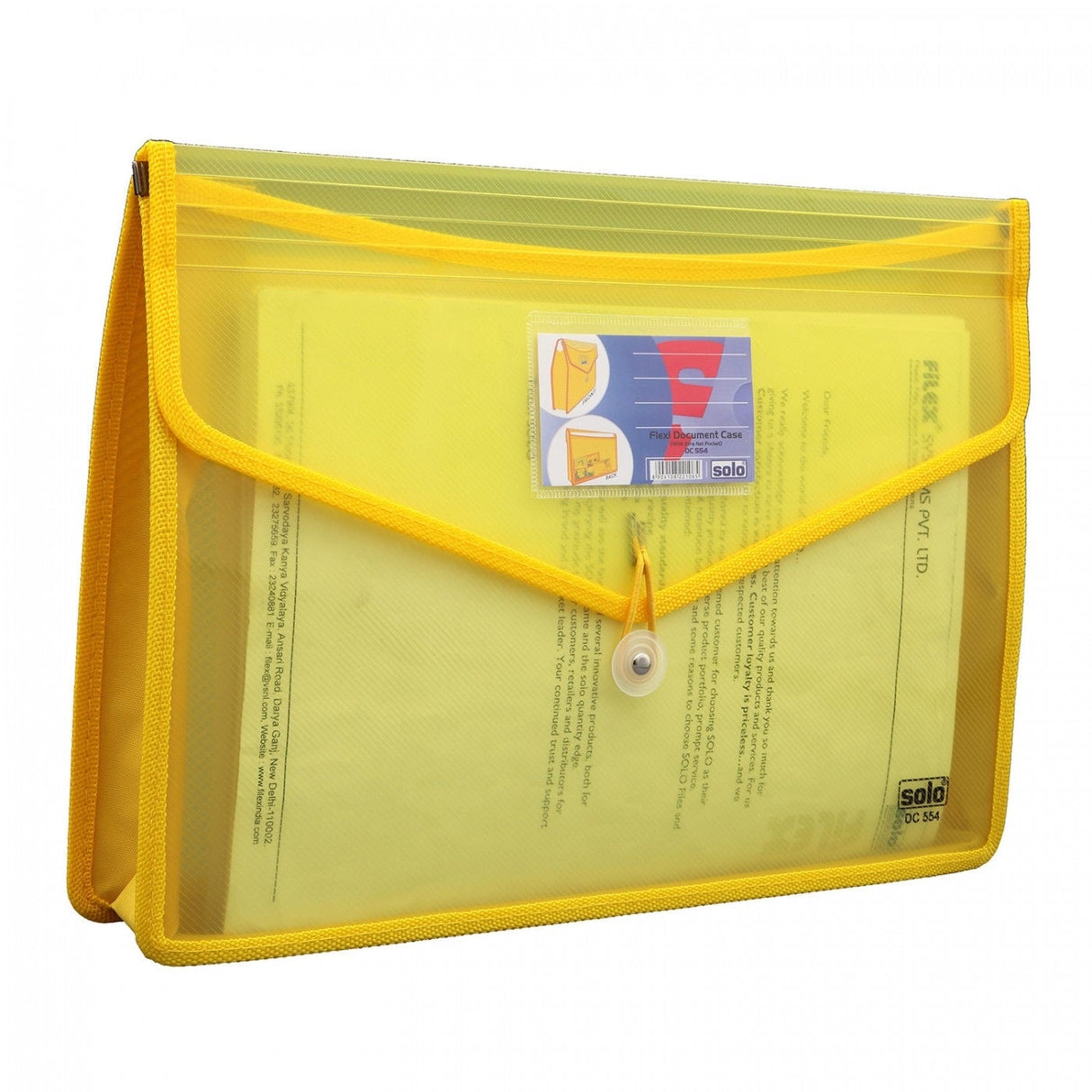 Solo Expanding Bag - DC554 - SCOOBOO - DC554 - Folders & Fillings