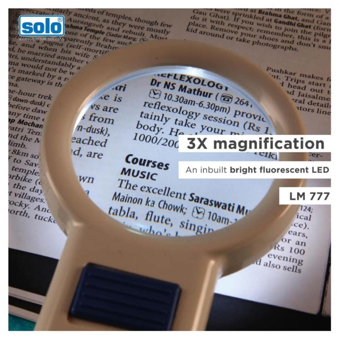 Solo Led Magnifier - SCOOBOO - LM777 - Rulers & Measuring Tools