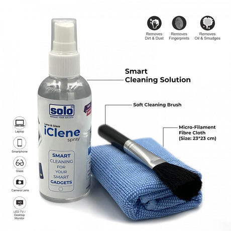 SOLO LENS & GLASS ICLENE CLEANING KIT - SCOOBOO - Ic106 - Lens cleaning kit