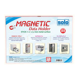 Solo Magnetic Data Holder A4 - SCOOBOO - MDFA4 - Organizer