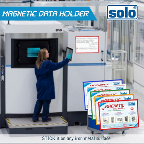 Solo Magnetic Data Holder A4 - SCOOBOO - MDFA4 - Organizer