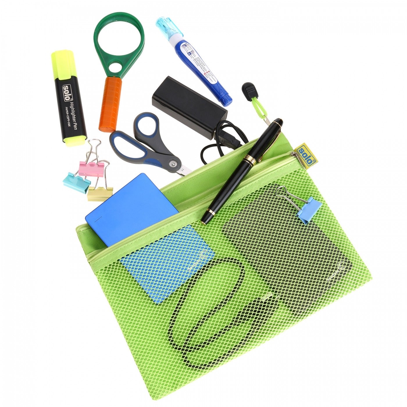 Solo Multi-Function Bag with Two Pockets A4 - SCOOBOO - MFA42 - Folders & Fillings