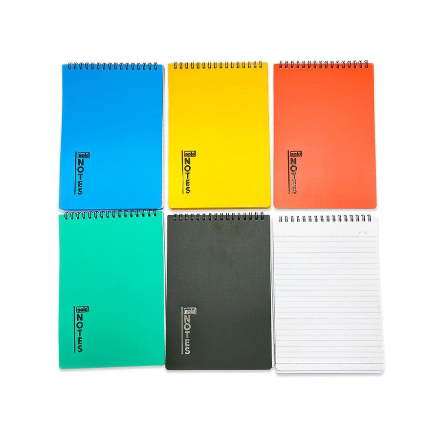 Solo Notes Pad-Top Spiral Bound - SCOOBOO - NB650 - Notepads