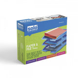 Solo Paper & File Tray- 2 Compartments - SCOOBOO - TR112 - Organizer