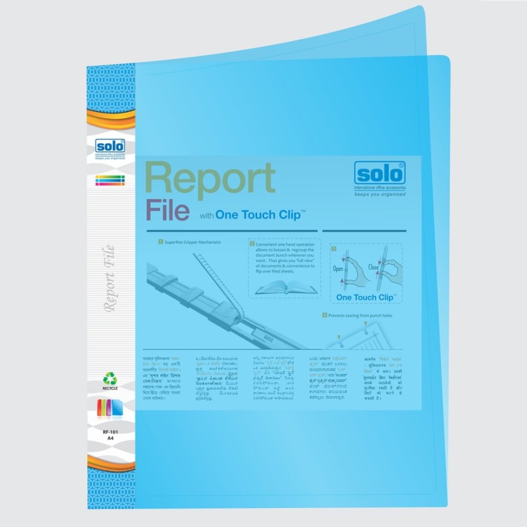 Solo Report File A4-RF101 - SCOOBOO - RF101 - Folders & Fillings