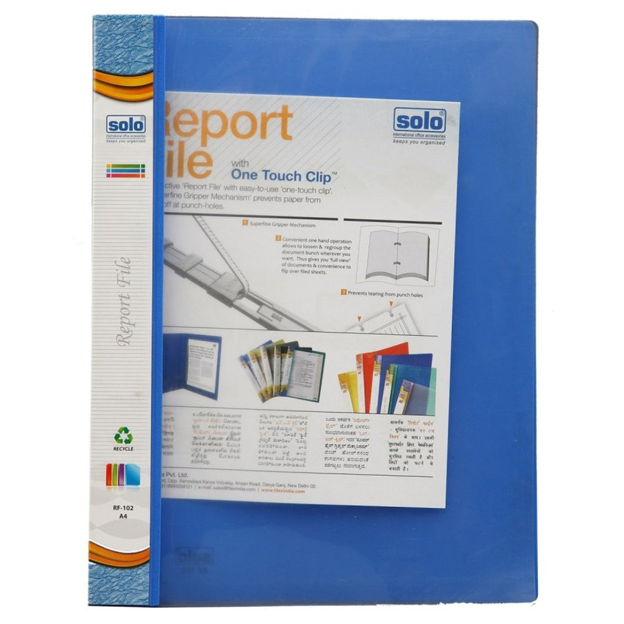 Solo Paper Board-2d-Ring Binder A4 - SCOOBOO - Solo