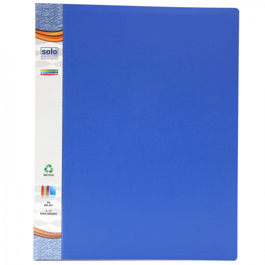 Solo Ring Binder A4 - SCOOBOO - RB402 2-D - Ring Binder