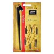 Speedball Art Products Oblique Pen Set - SCOOBOO - 2968 - calligraphy pens