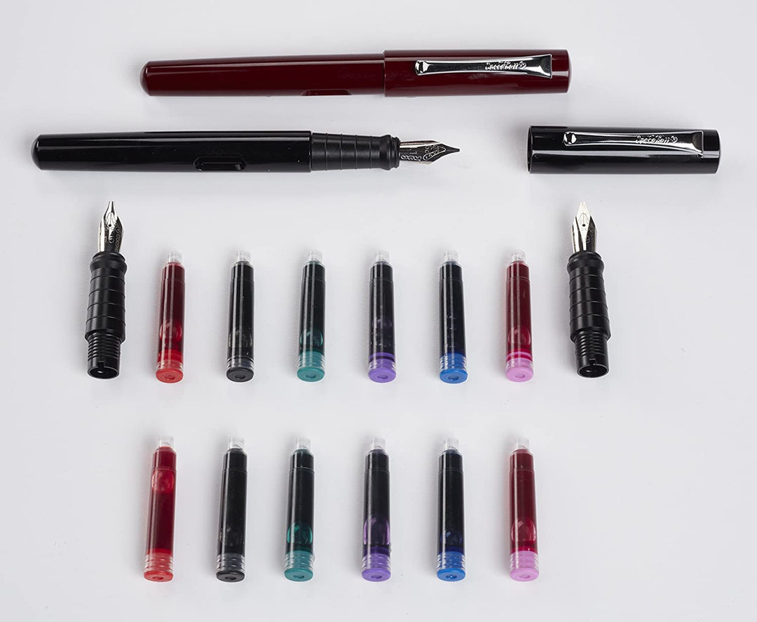 Speedball Calligraphy Deluxe Fountain Pen Set- - SCOOBOO - 2904 - calligraphy pens