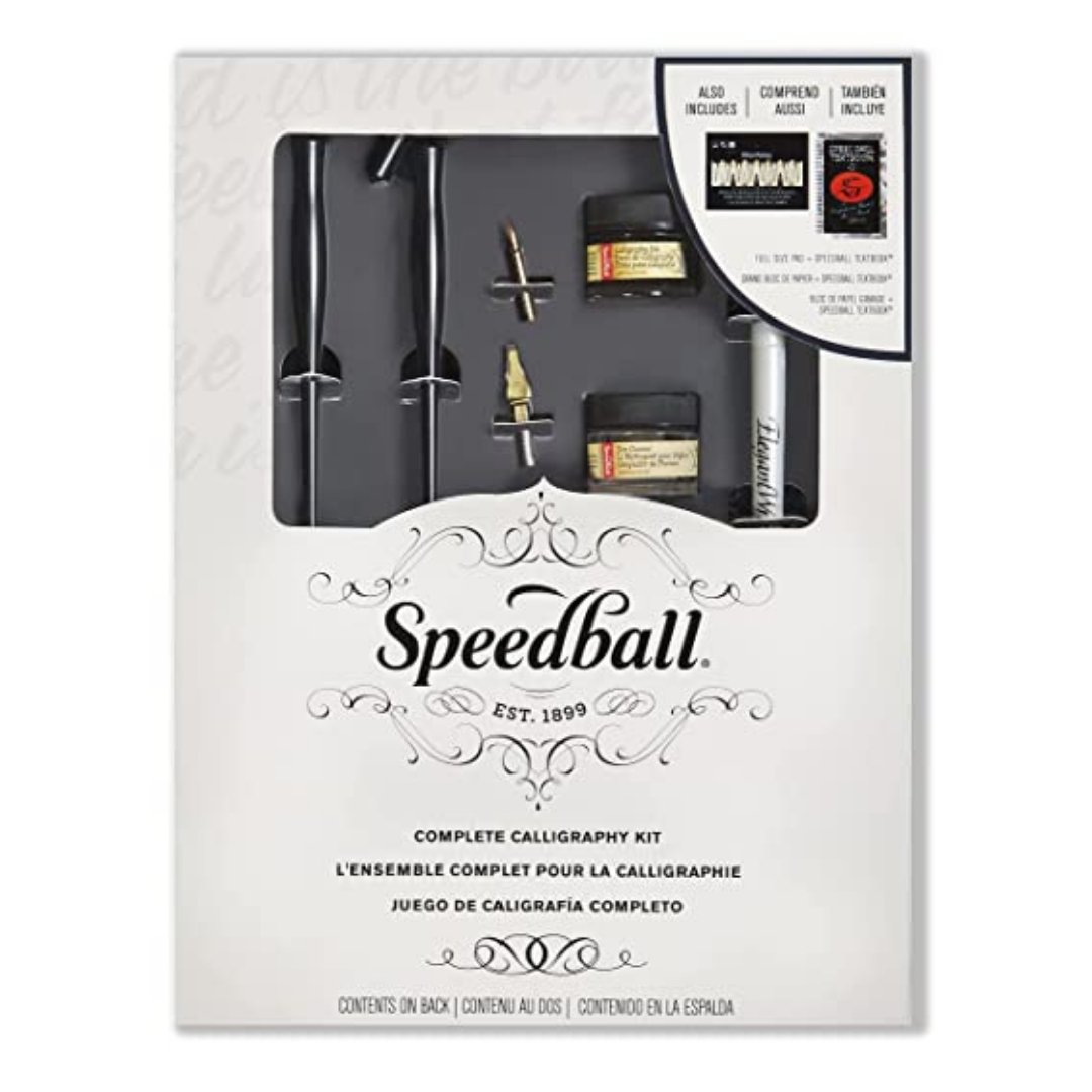 Speedball Complete Calligraphy Set - SCOOBOO - 3062 - calligraphy pens