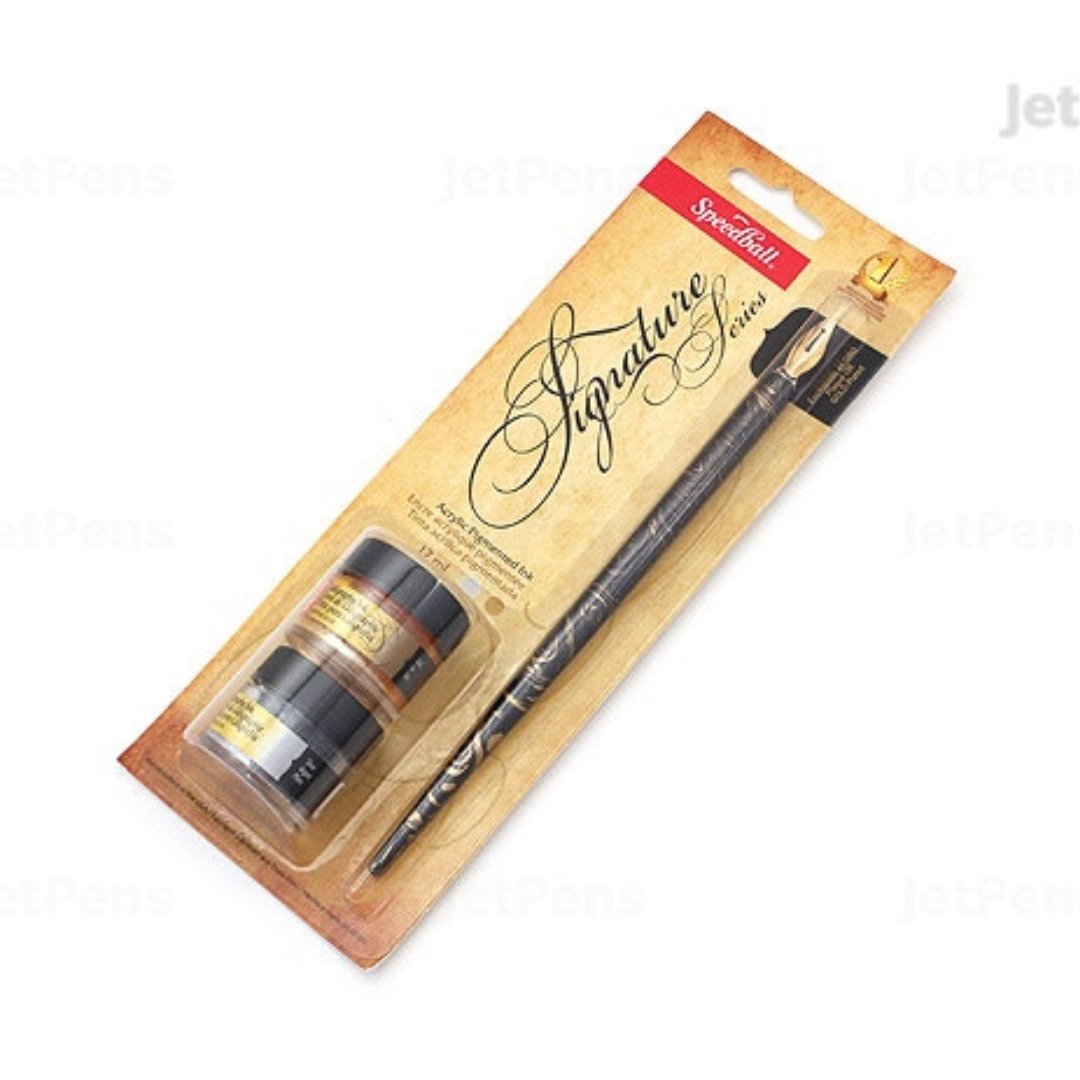 Speedball Signature Calligraphy Pen Set - SCOOBOO - calligraphy pens