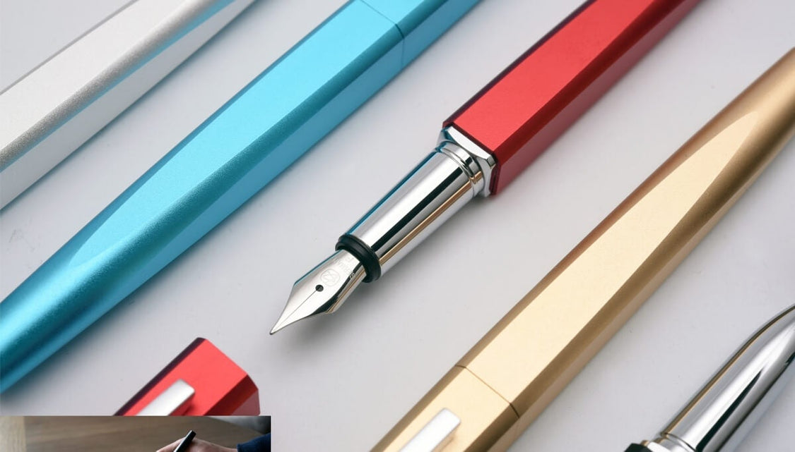 Square Fountain Pen - SCOOBOO - KACO