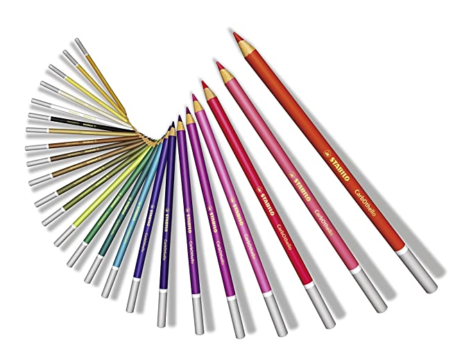 STABILO Chalk Pastel Pencil Set - SCOOBOO - 1412-6 - Coloured Pencils