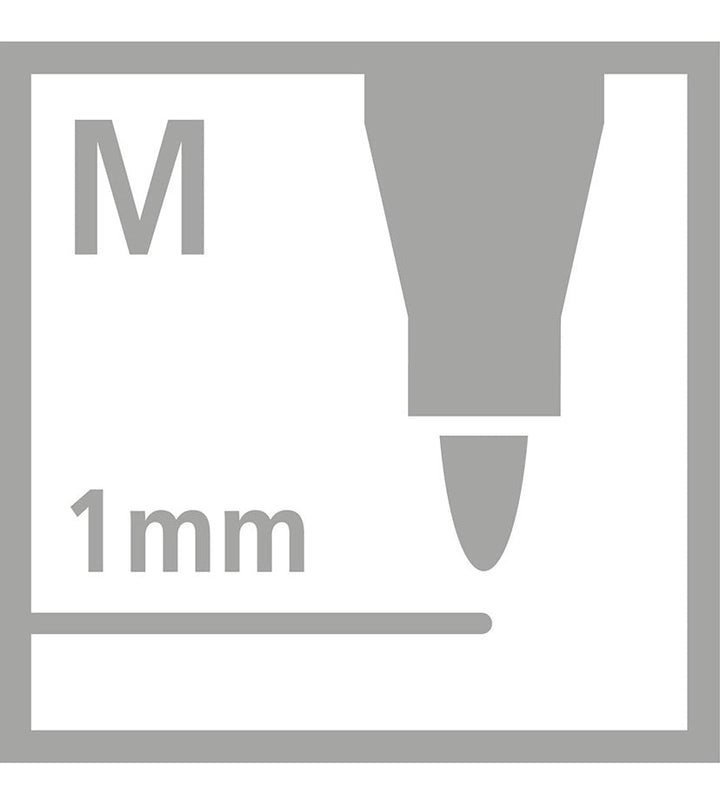 Stabilo Fineliners Point 68 (1mm) - SCOOBOO - 6806-1 - Fineliner