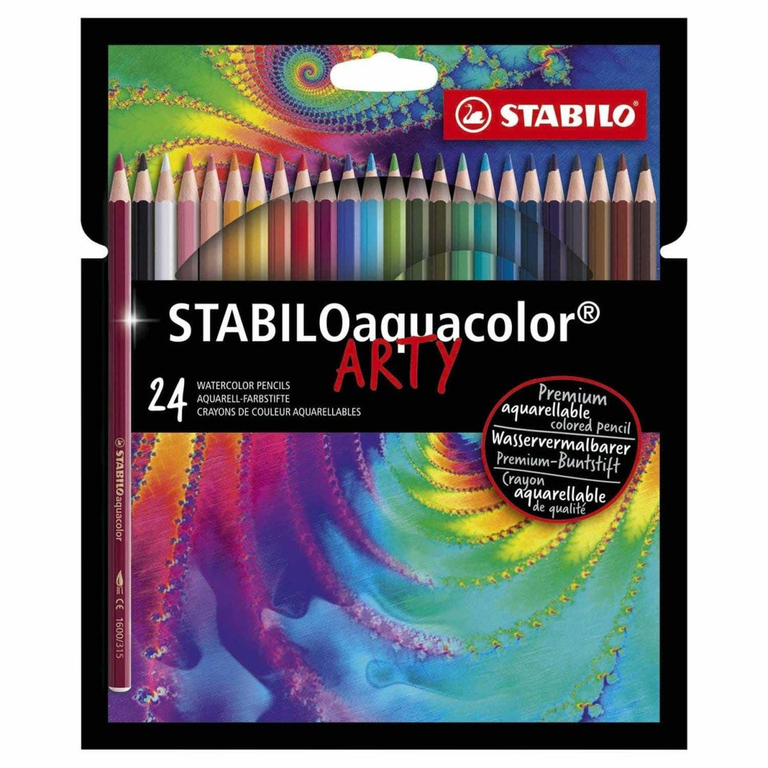 Stabilo Oaquacolor Arty Water Color Pencils - SCOOBOO - 1324-1-20 - Watercolour Pencils