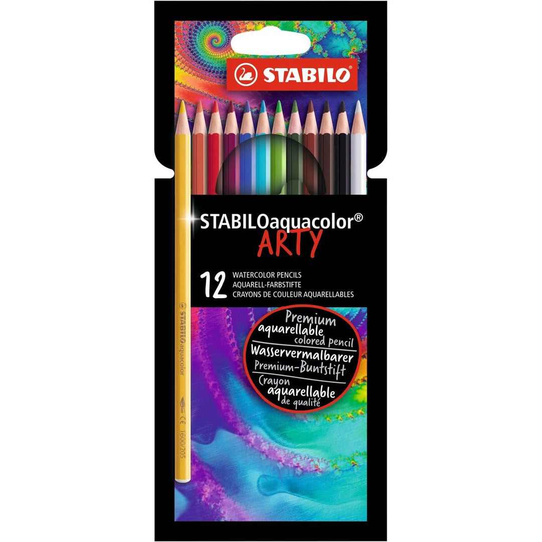 Stabilo Oaquacolor Arty Water Color Pencils - SCOOBOO - 1612-1-20 - Watercolour Pencils
