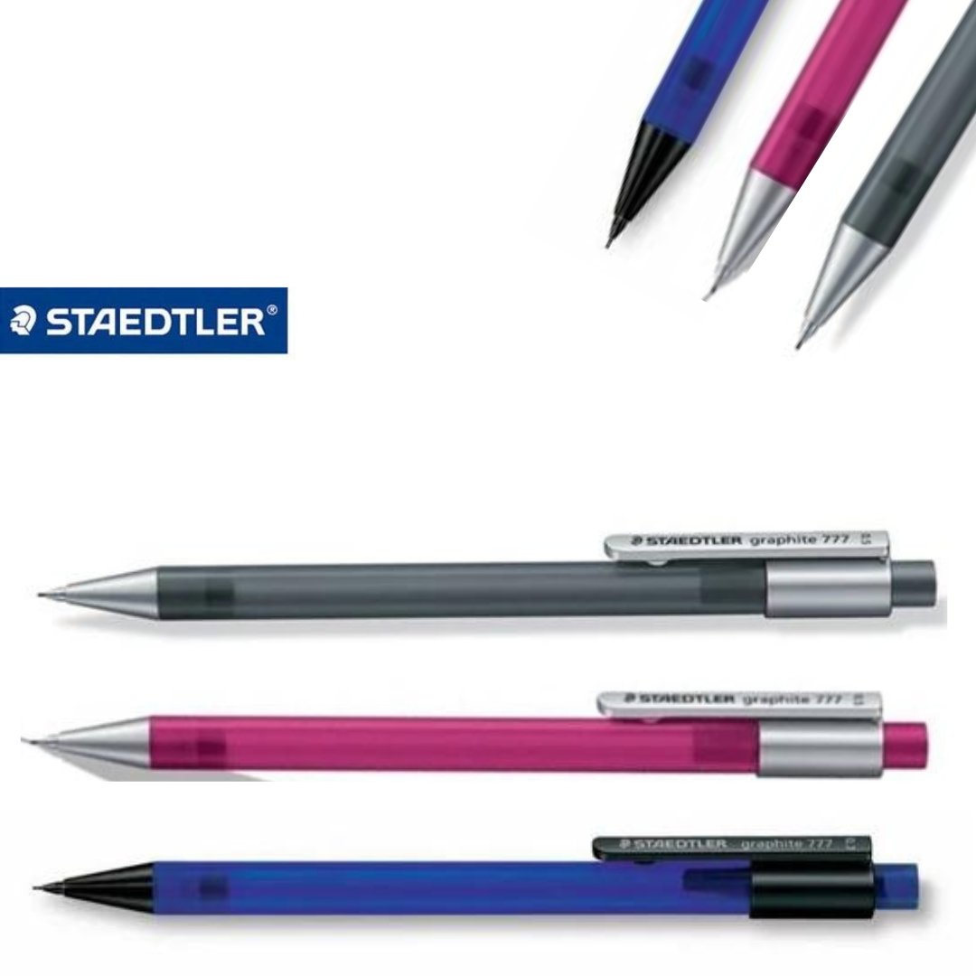 Staedtler 777 0.5 & 0.7mm Graphite Mechanical Pencil - SCOOBOO - 777 05 - Mechanical Pencil