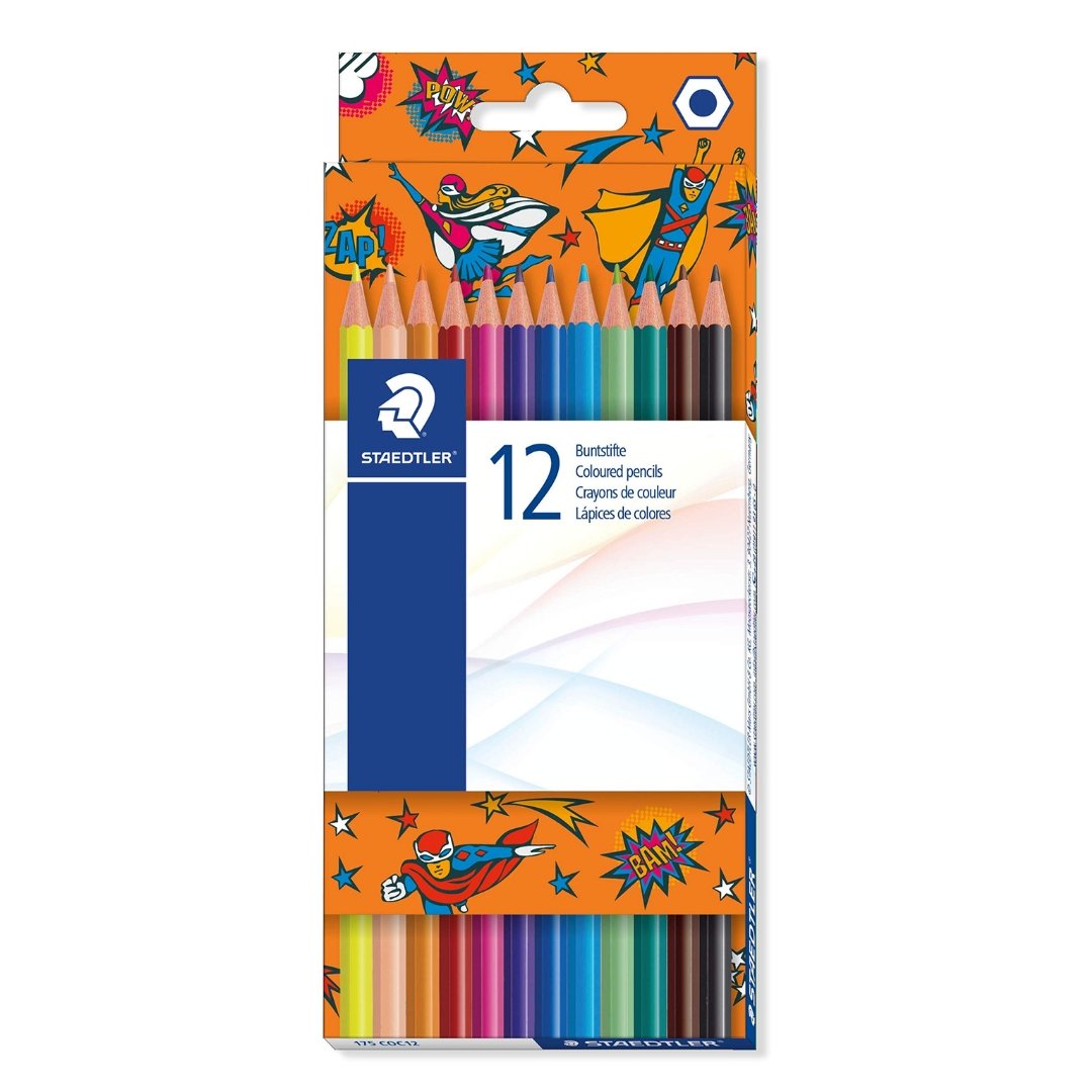 Staedtler Coloured Pencils - SCOOBOO - 175 COC12 - Coloured Pencils