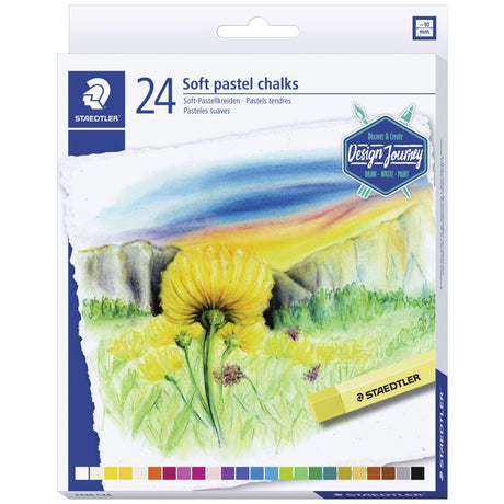 Staedtler Design Journey Soft Pastel Chalks Set - SCOOBOO - Soft pastels