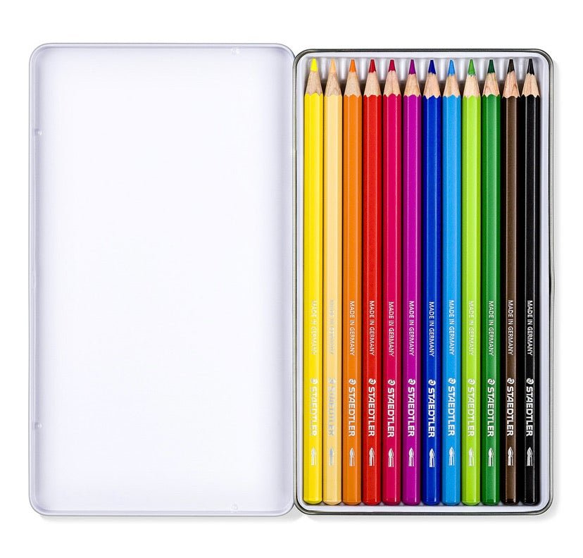 Staedtler Design Journey Watercolour Pencils - SCOOBOO - 14610C M12 - Watercolour Pencils