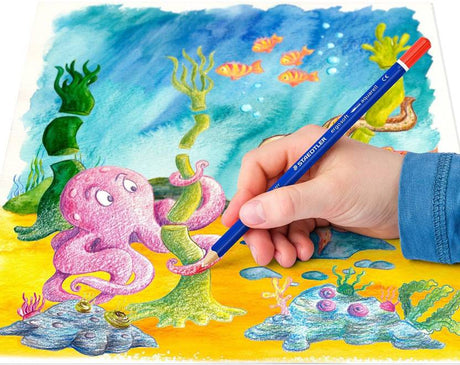 Staedtler Ergosoft Aquarell Watercolour Pencils - SCOOBOO - ART.NR.156 SB12-I - Watercolour Pencils