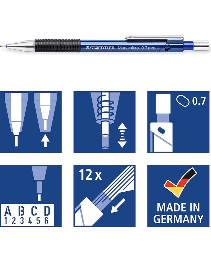 Staedtler Graphite 0.7mm Mechanical Pencil - SCOOBOO - 775 - Mechanical Pencil