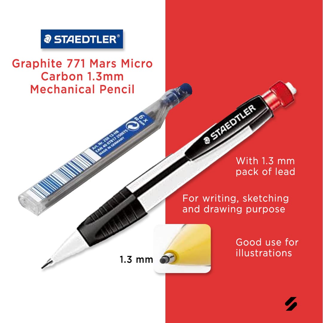 Staedtler 771 Mars Micro Carbon Mechanical Pencil SCOOBOO