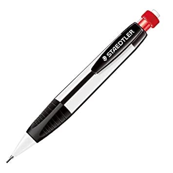 Staedtler Graphite 771 Mars Micro Carbon 1.3mm Mechanical Pencil (white barrel) with Lead box - SCOOBOO - 771 - Mechanical Pencil