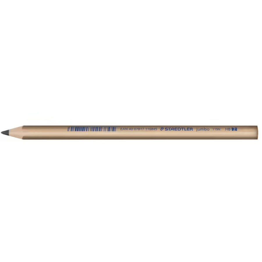 Staedtler Jumbo Triangular Pencil - SCOOBOO - 119N-HB - Sketch pencils