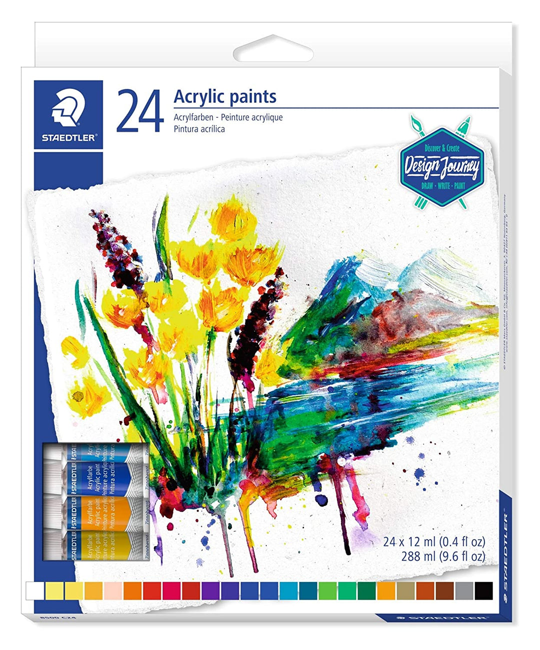 Staedtler Karat Acrylic Colours - SCOOBOO - 8500 C24 - Acrylic paints